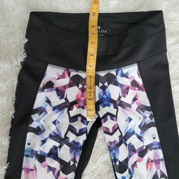 ATHLETA Geo Disco Sonar Capri Crop Leggings - Size XS - Picture 10 of 14